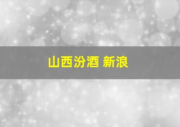 山西汾酒 新浪